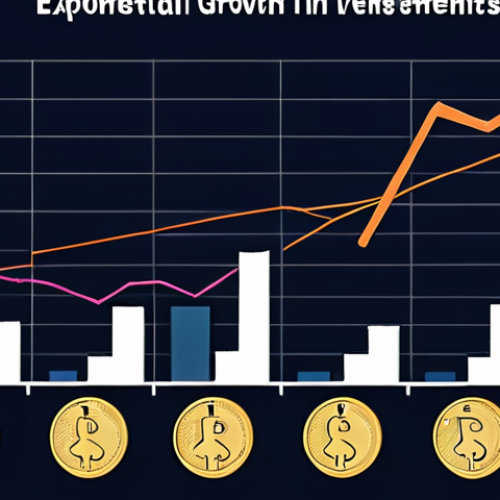 Home 7 **Image Prompt for Exponential Growth**:
"A visual representation of exponential growth in investments, featuring a line graph showing a steep upward trend. Include symbols of reinvested dividends, such as coins or arrows indicating reinvestment into an ETF portfolio, with a background depicting a growing financial landscape."