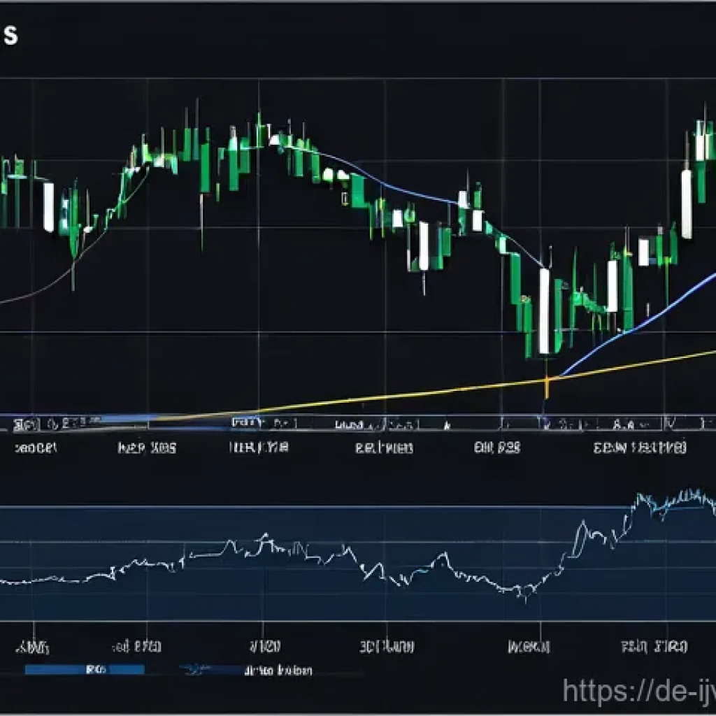 ETF 투자에서의 기술적 분석 기법 - **Golden Cross and Death Cross Visualization**
A highly detailed, realistic image of a modern fi...
